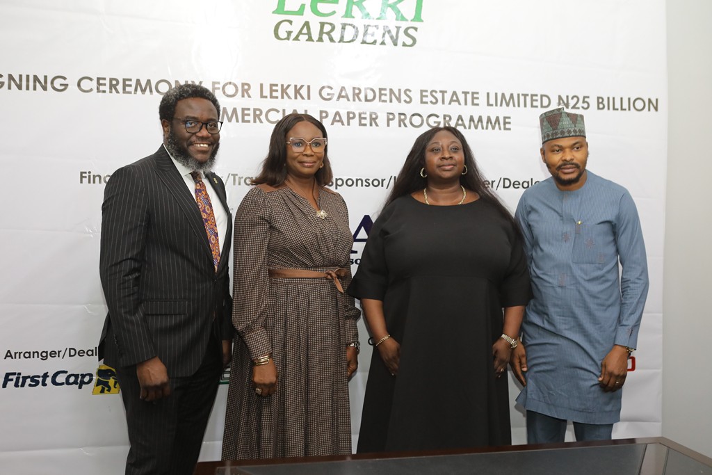 FirstCap Champions Real Estate Financing with Lekki Gardens’ ₦25 billion CP Issuance Establishment