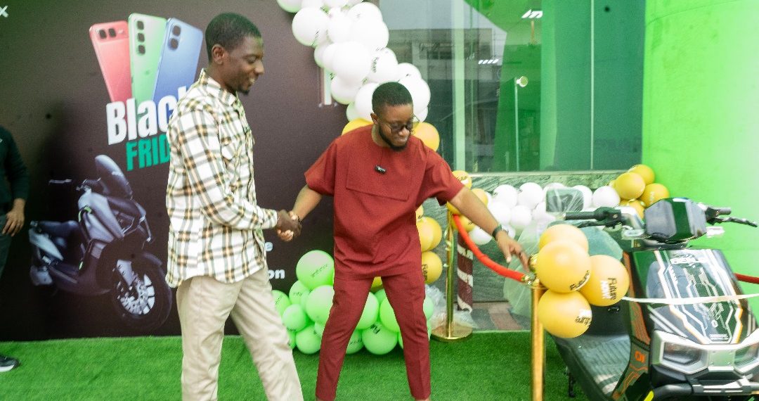 Infinix Rewards Customer with Electric Scooter