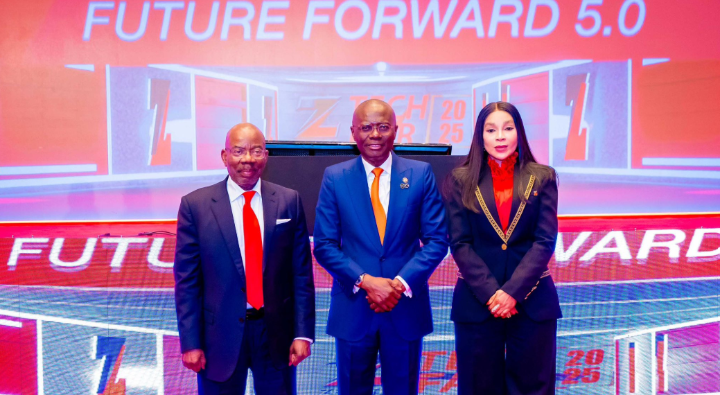 Sanwo-Olu hails Jim Ovia at Zenith Bank Tech Fair 2025