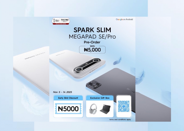 TECNO Begins 5-Day Countdown to MEGAPAD & SPARK Slim Launch