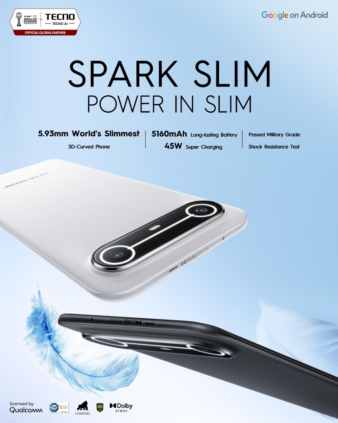TECNO Launches the Spark Slim Globally