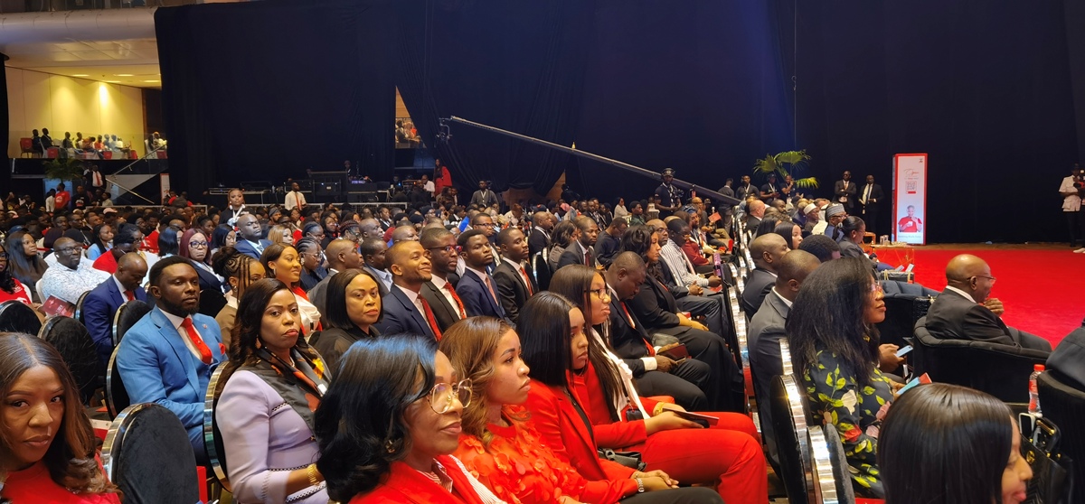 A cross section of attendees at Zenith Bank Tech Fair - Future Forward 5.0 