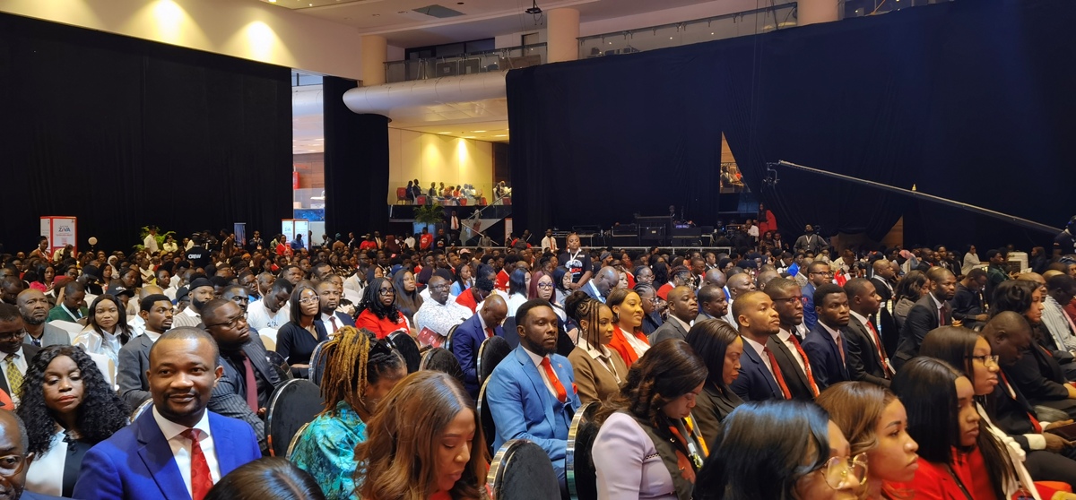 A cross section of attendees at Zenith Bank Tech Fair - Future Forward 5.0 