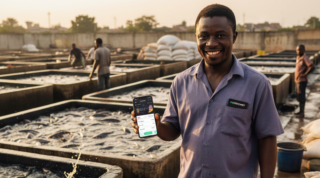 Aigbe Fish Farmer and FairMoney