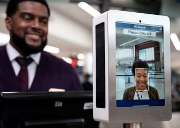 Airport Check-in, Biometric identification, digital identity - ID, verification - Angola