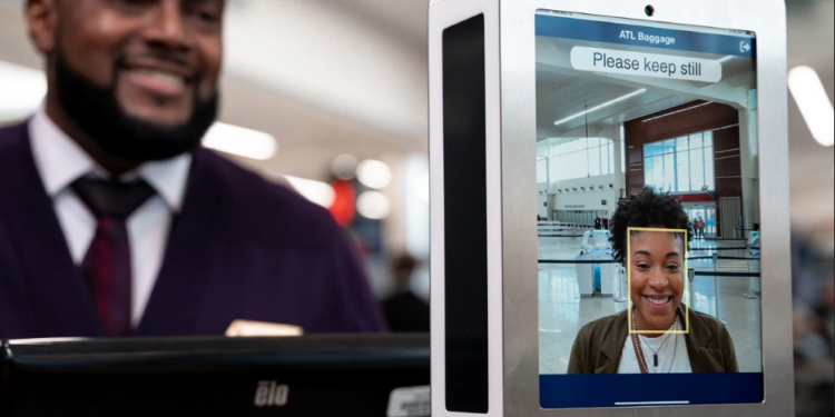Airport Check-in, Biometric identification, digital identity - ID, verification - Angola