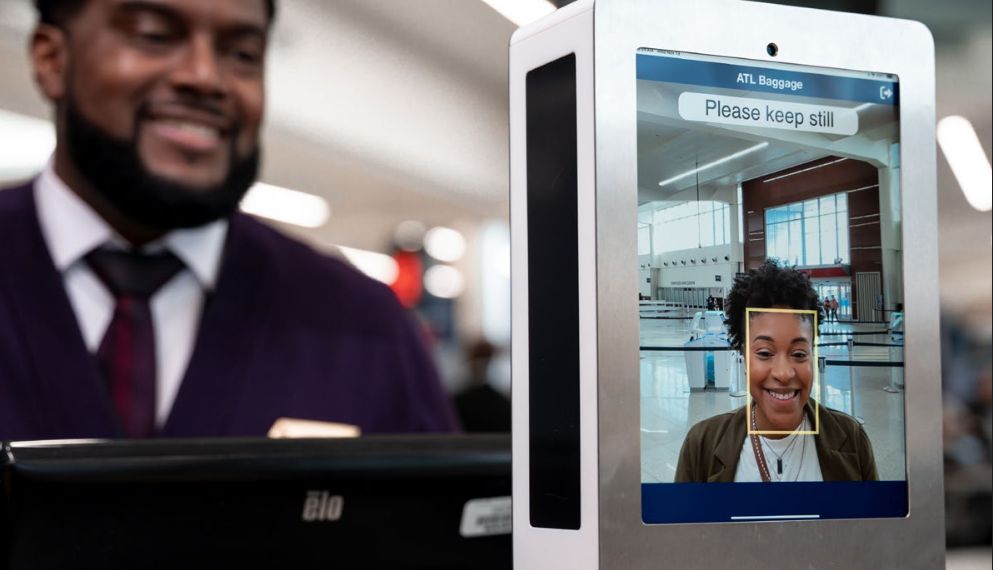 Airport Check-in, Biometric identification, digital identity - ID, verification - Angola