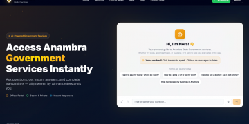 Anambra SmartGov homepage