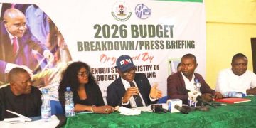 Chris-Roberts Ozongwu and others speaking on Enugu Budget 2026