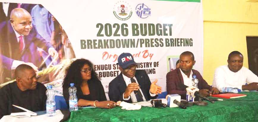 Chris-Roberts Ozongwu and others speaking on Enugu Budget 2026