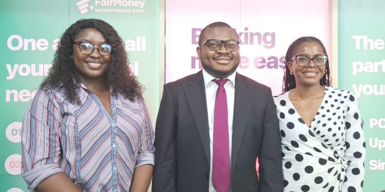 FairMoney MFB executives - Photo Credit - Techeconomy by Peter Oluka