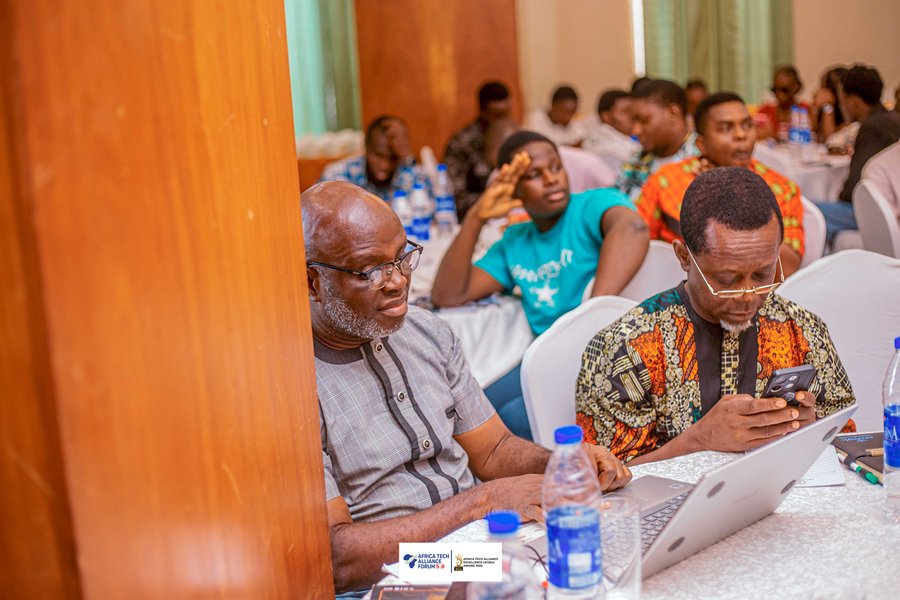 Cross section of attendees at AfriTECH 5.0