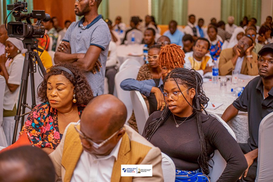 Cross section of attendees at AfriTECH 5.0