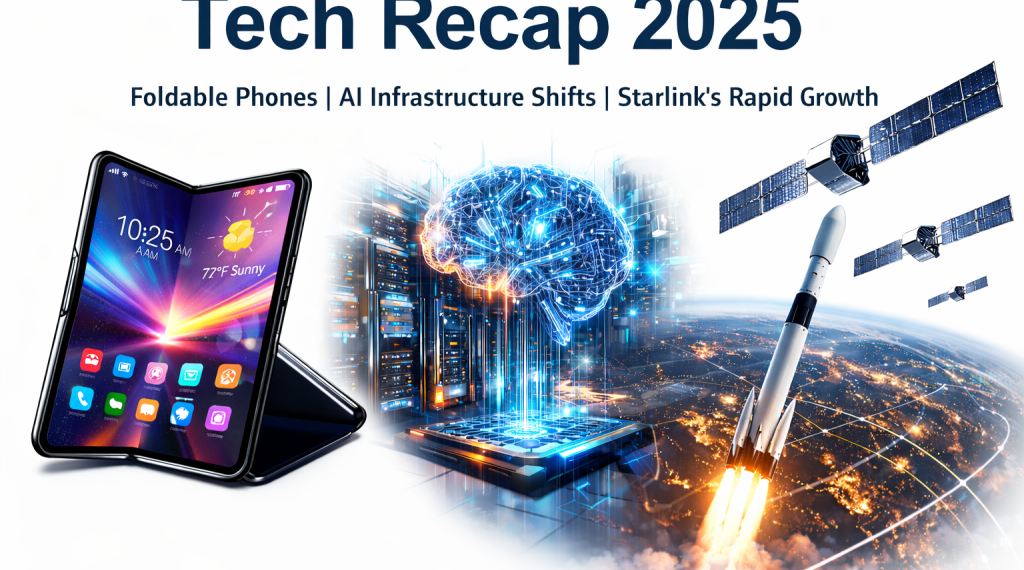 Tech recap and Samsung Galaxy Z TriFold