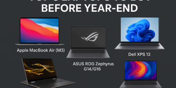 Top 5 Laptops to Buy Before Year-end