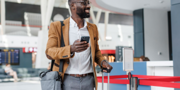 Travel, tourism, airport passenger, air traffic, holiday