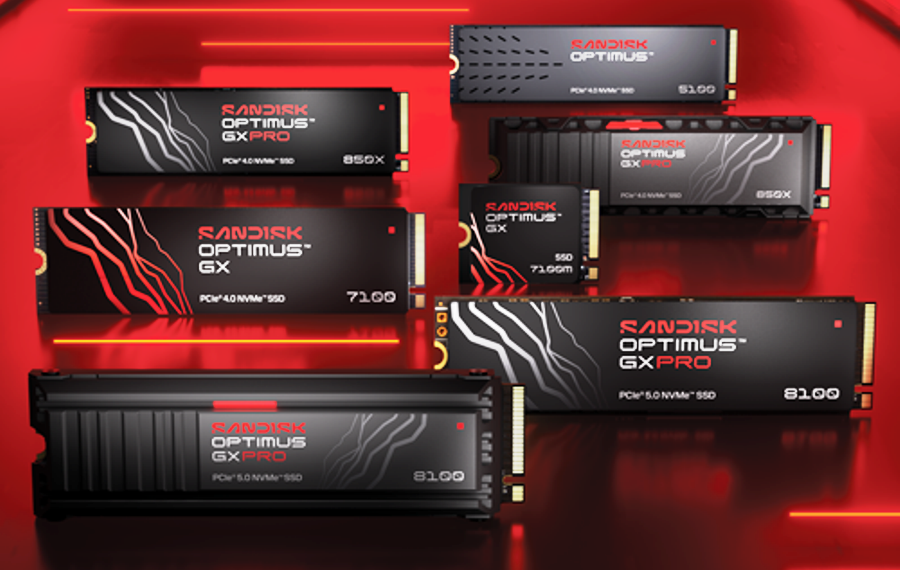 WD Black and SANDISK Optimus