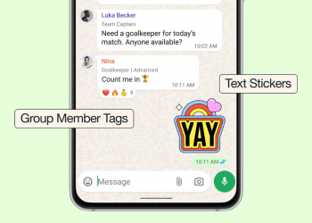 WhatsApp Adds Member Tags, Text Stickers and Event Reminders to Group Chats