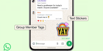 WhatsApp Adds Member Tags, Text Stickers and Event Reminders to Group Chats