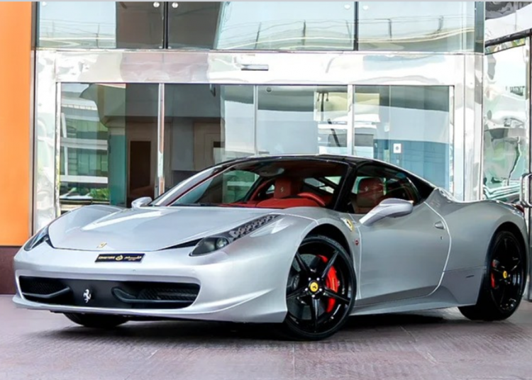 Used Ferrari for sale in Dubai showcasing a luxury second hand supercar in excellent condition