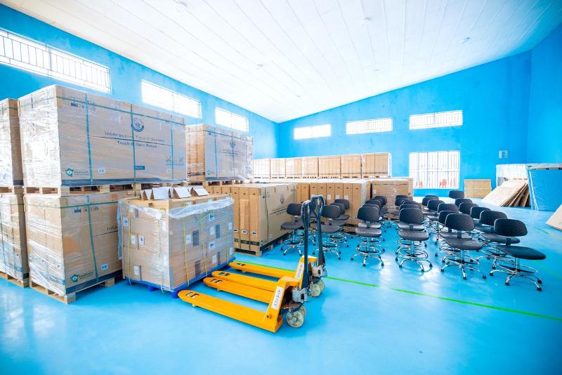 Inside Enugu Haier Factory