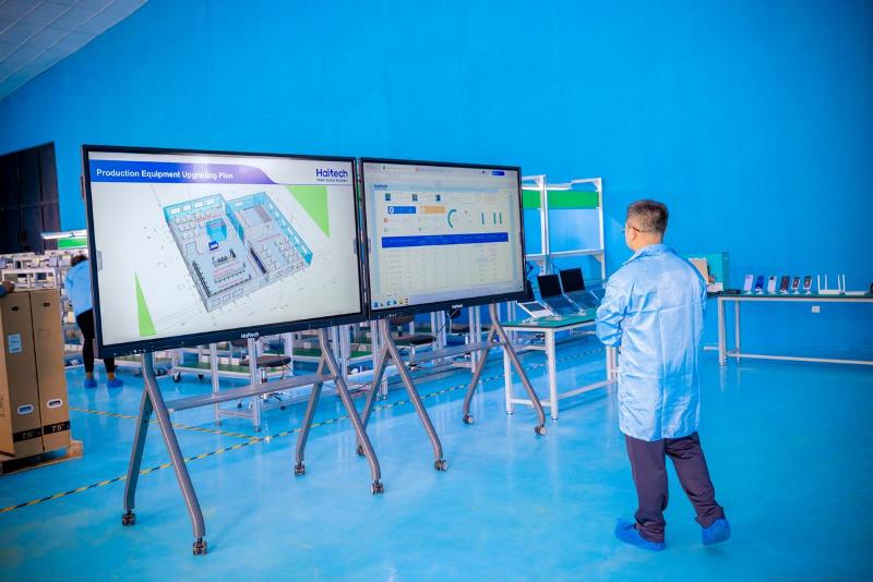 Inside Enugu Haier Factory