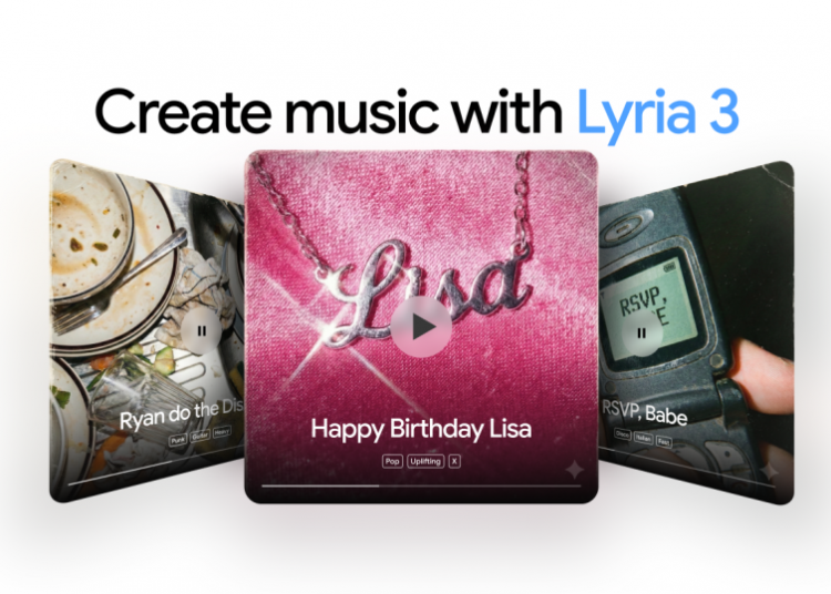 Gemini Music by Lyria 3