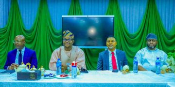 Ibrahim Adeyanju and GBB top management staff