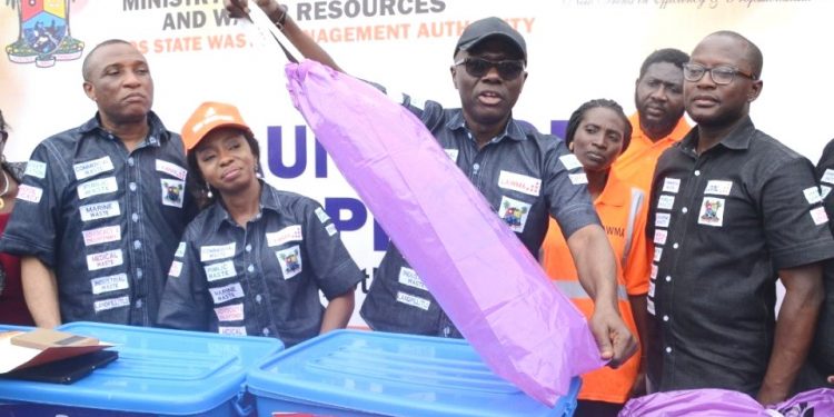 Sanwo-Olu unveils Blue Box Programme for waste sorting