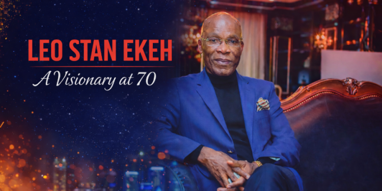 Leo Stan Ekeh at 70