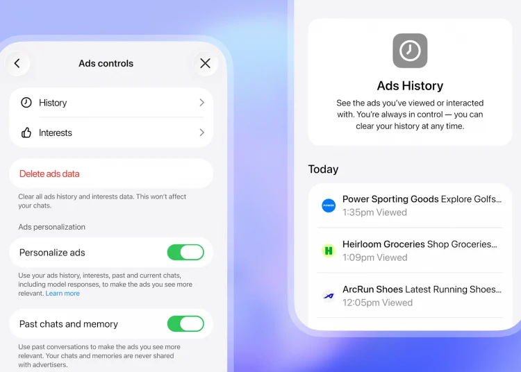 OpenAI Starts Limited Advertising Test on ChatGPT