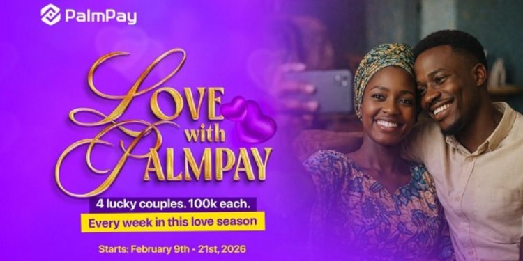 Valentine’s Day, PalmPay celebrates fans