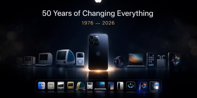 Apple 50th anniversary and five outstanding products