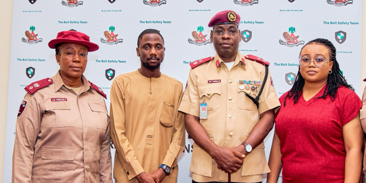 Bolt FRSC road safety training Abuja