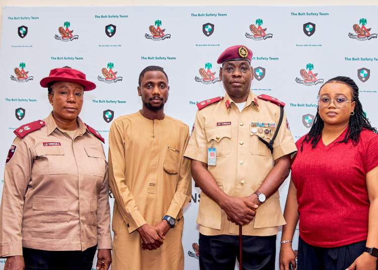 Bolt FRSC road safety training Abuja