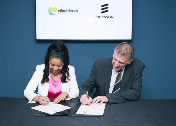 Ethio Telecom has signed agreement with Ericsson