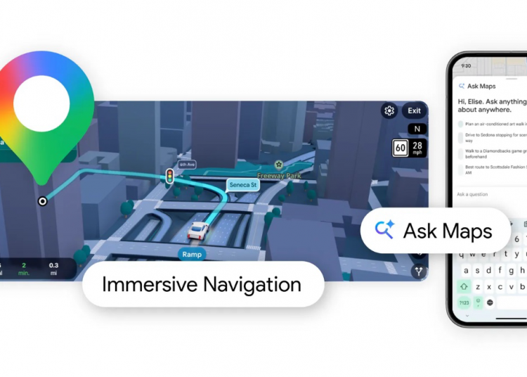 Google Maps Ask Maps Gemini feature