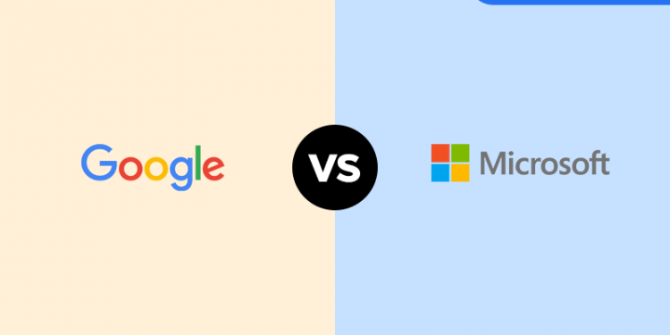Google vs Microsoft AI spending 2026
