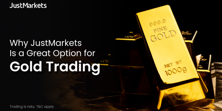 JustMarkets Gold Trading