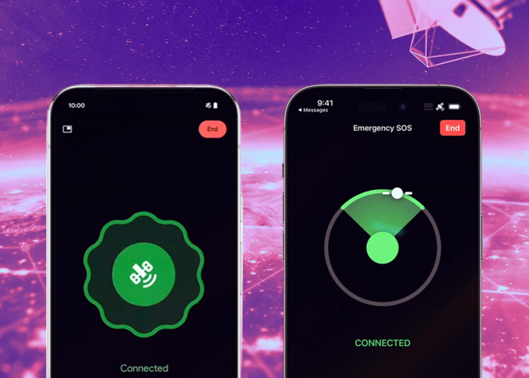 Satellite smartphones