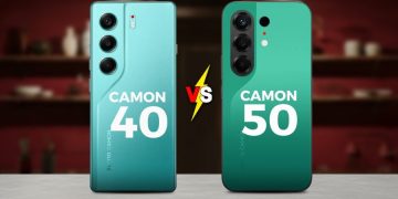 TECNO Camon 40  series vs Camon 50 series