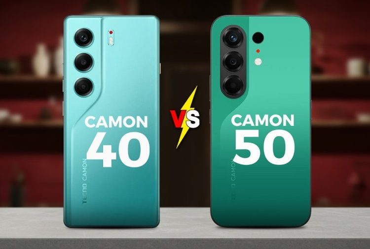 TECNO Camon 40 series vs Camon 50 series