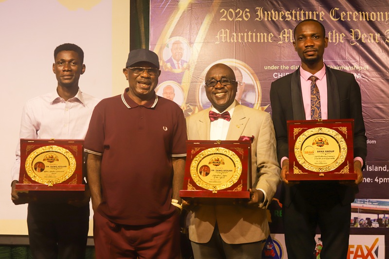 Afolabi, SIFAX Group Win Triple Honours at Maritime Industry Merit Awards
