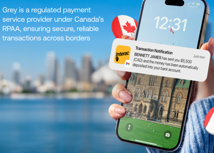 Grey secures payment license in Canada