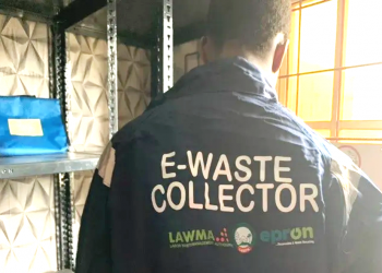 Lagos 405 tonnes of e-waste