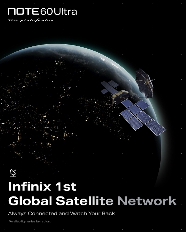 NOTE 60 Ultra Usp poster Global Satellite