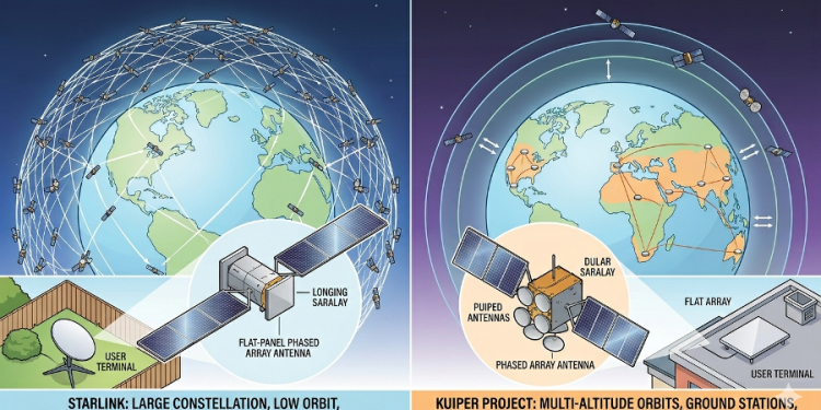 Starlink and Amazon Kuiper Project