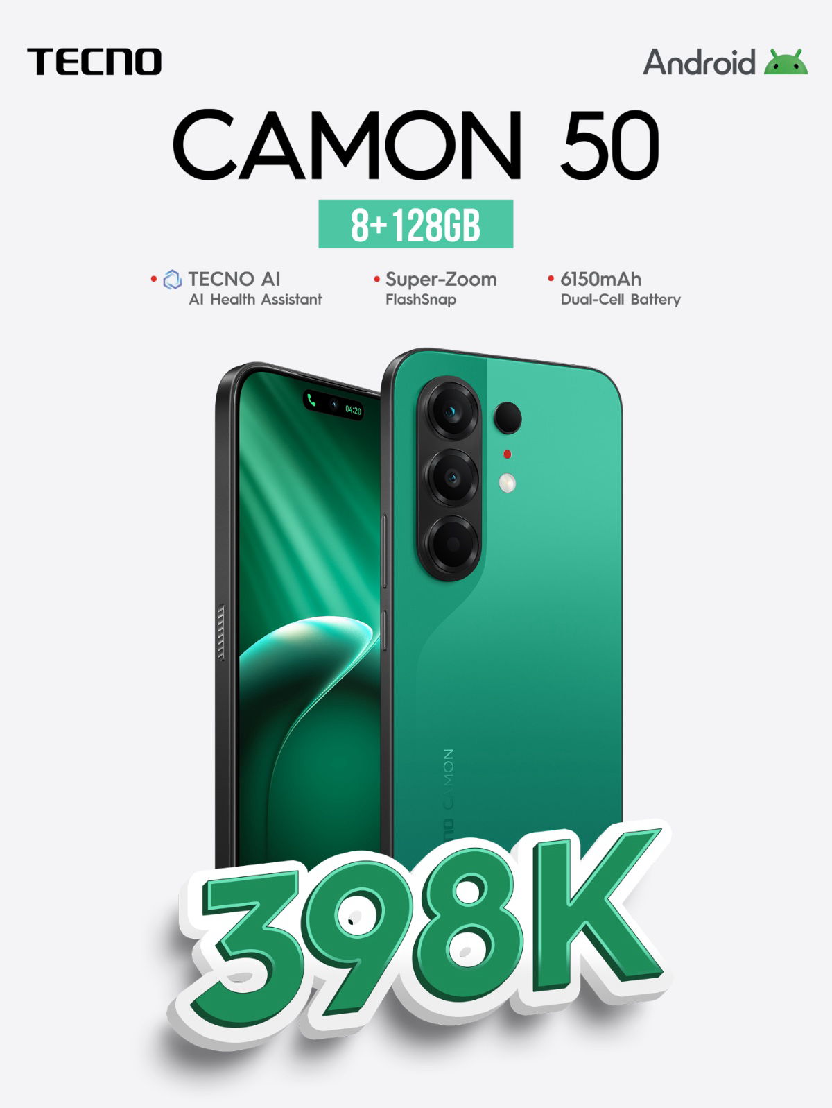TECNO CAMON 50 price