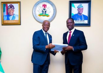 Wale Edun hands over to Taiwo Oyedele as Minister of Finance