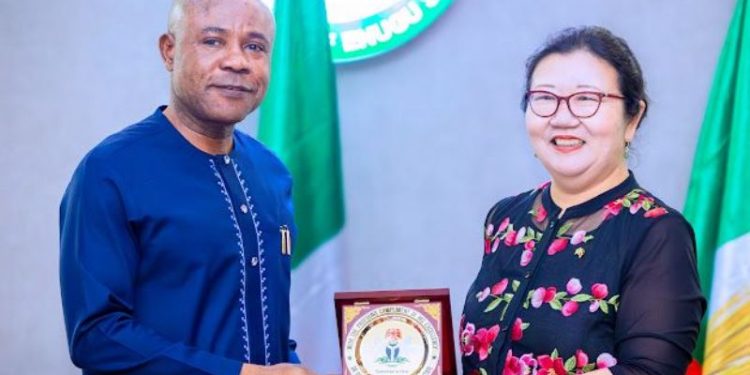 Chinese Yan Yuqing and Enugu Governor Peter Mbah's Investment vision